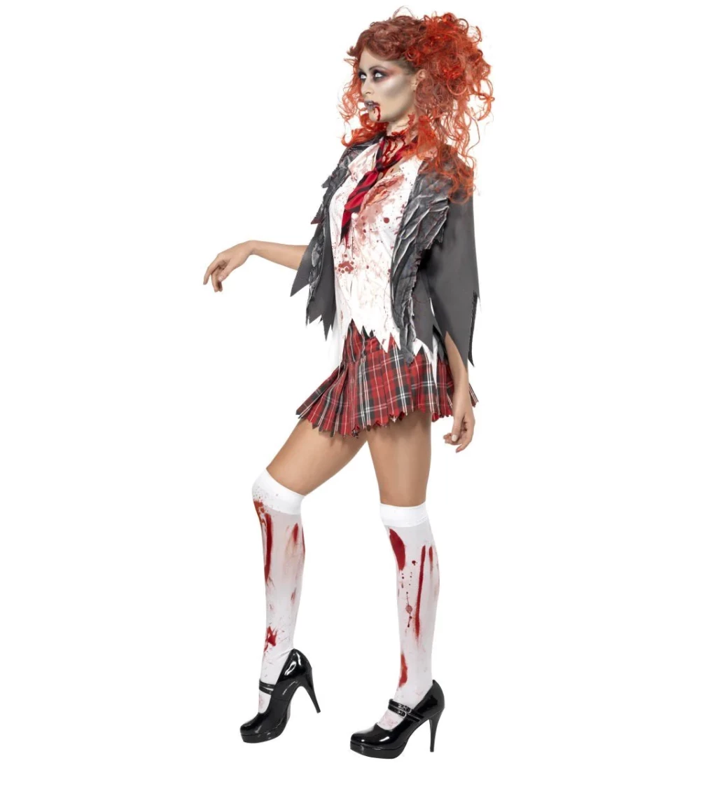 Kostým - Zombie školáčka