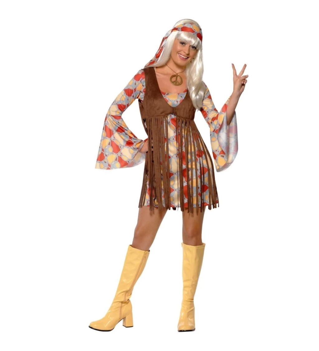 Kostým - Hippie žena
