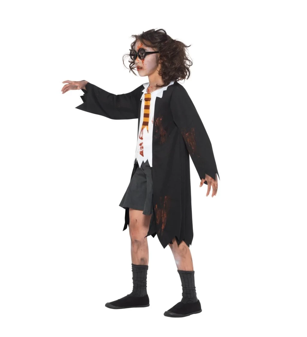 Detský kostým "Zombie školská uniforma"