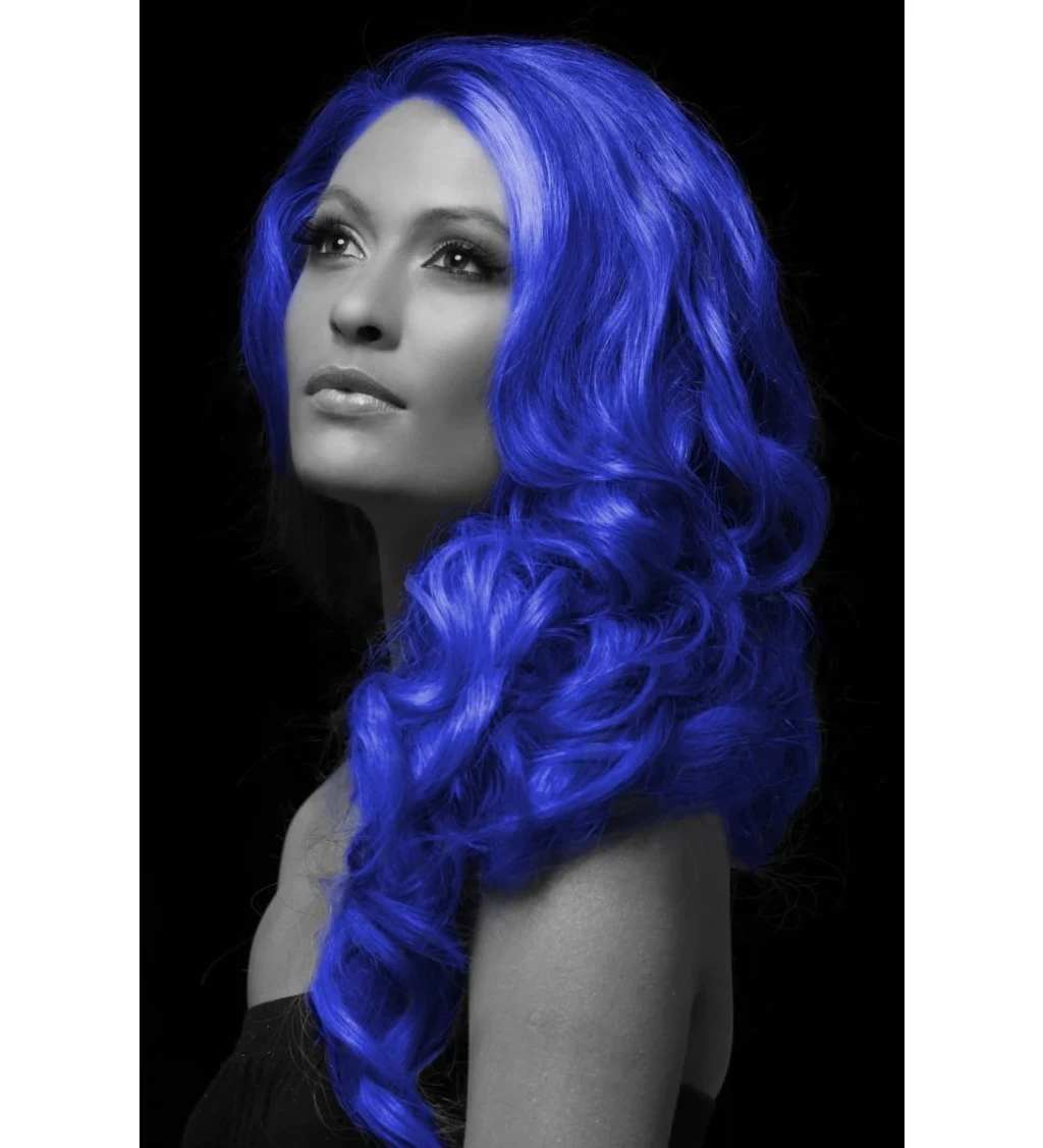 Farebný sprej na vlasy - modrá