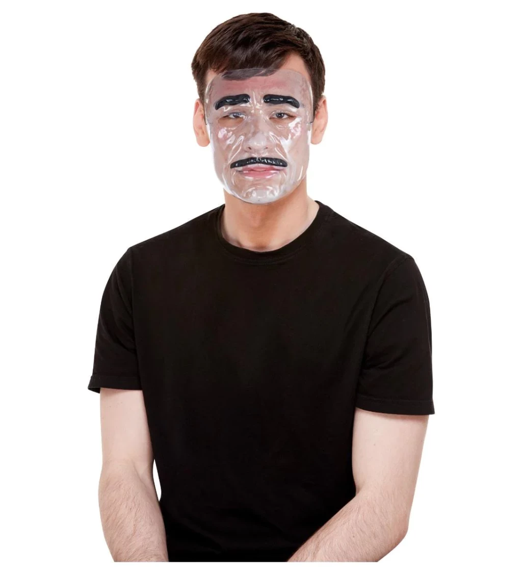 Transparentná maska Male