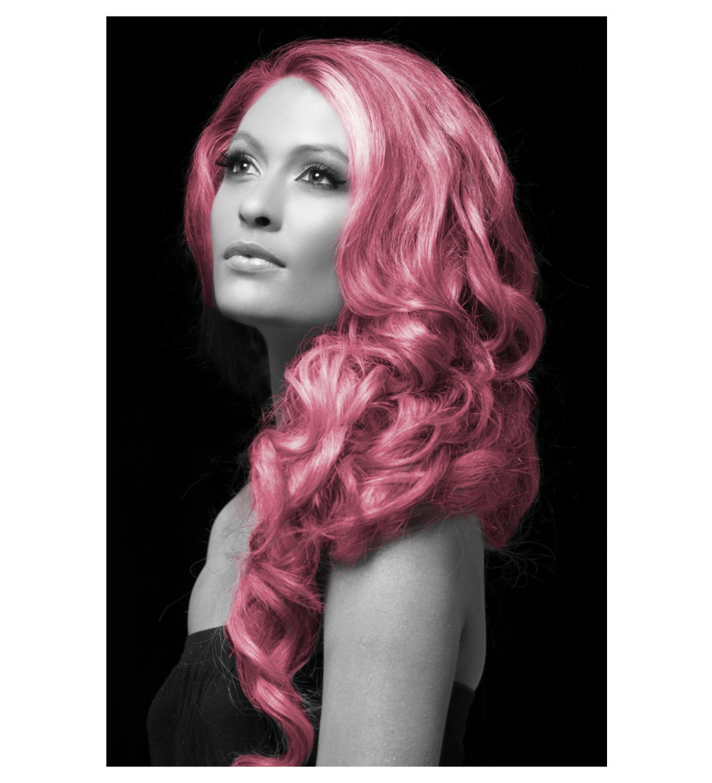 Farebný sprej na vlasy - ružový
