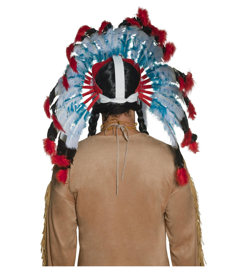 Indiánska čelenka - Náčelník deluxe