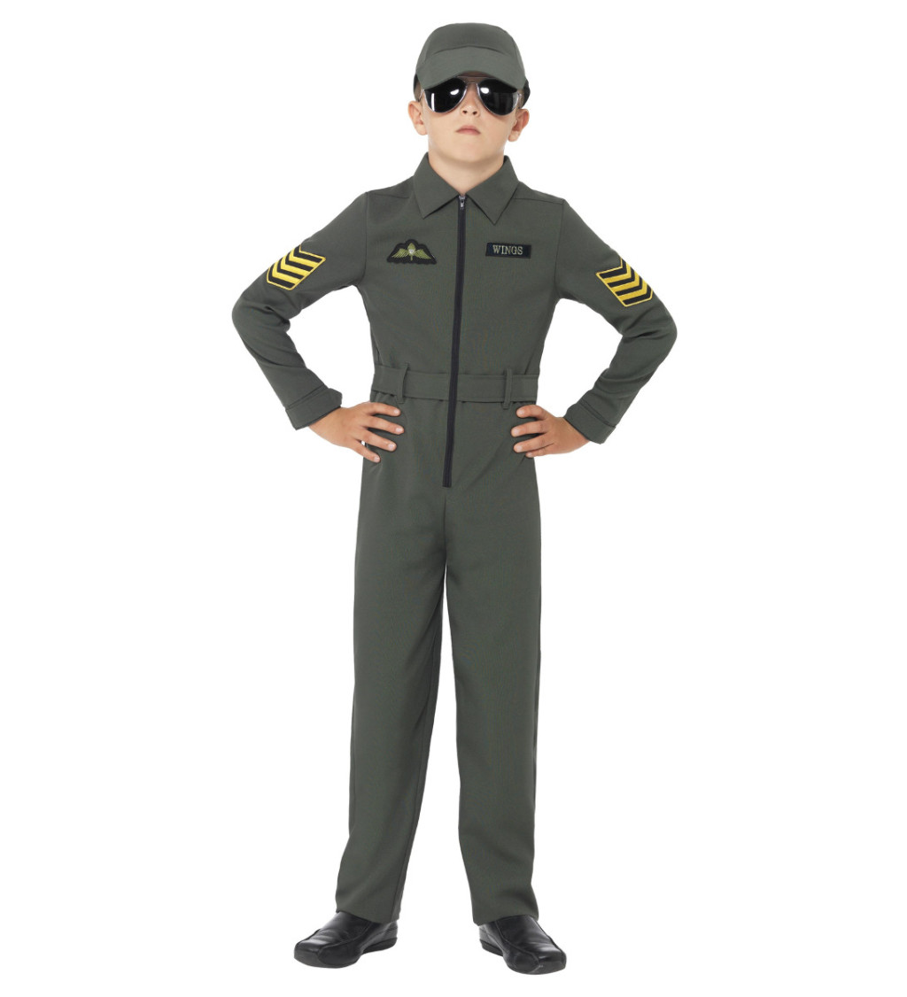 Detský kostým - Vojenský letec