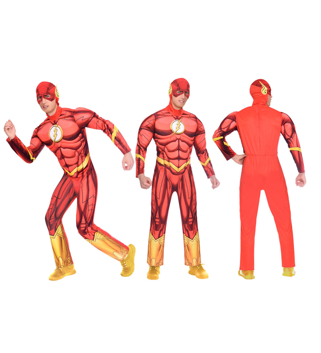 Pánsky kostým Flash XL