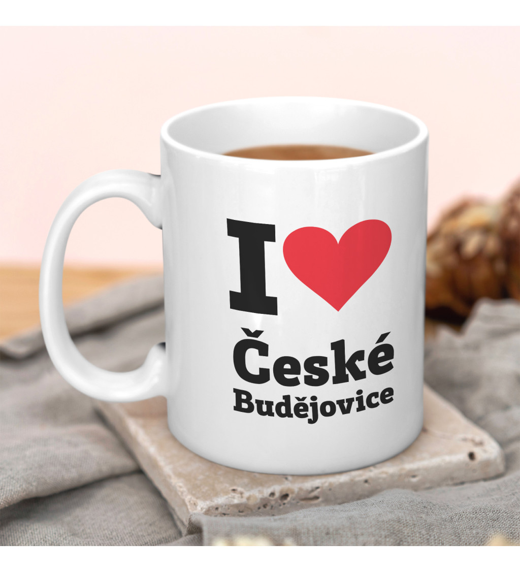 Hrnček I love České Budějovice