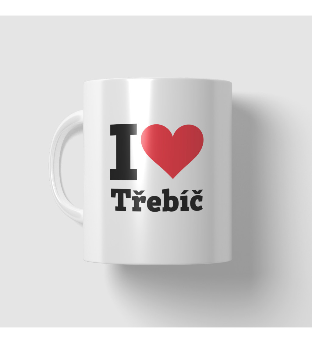 Hrnček I love Třebíč