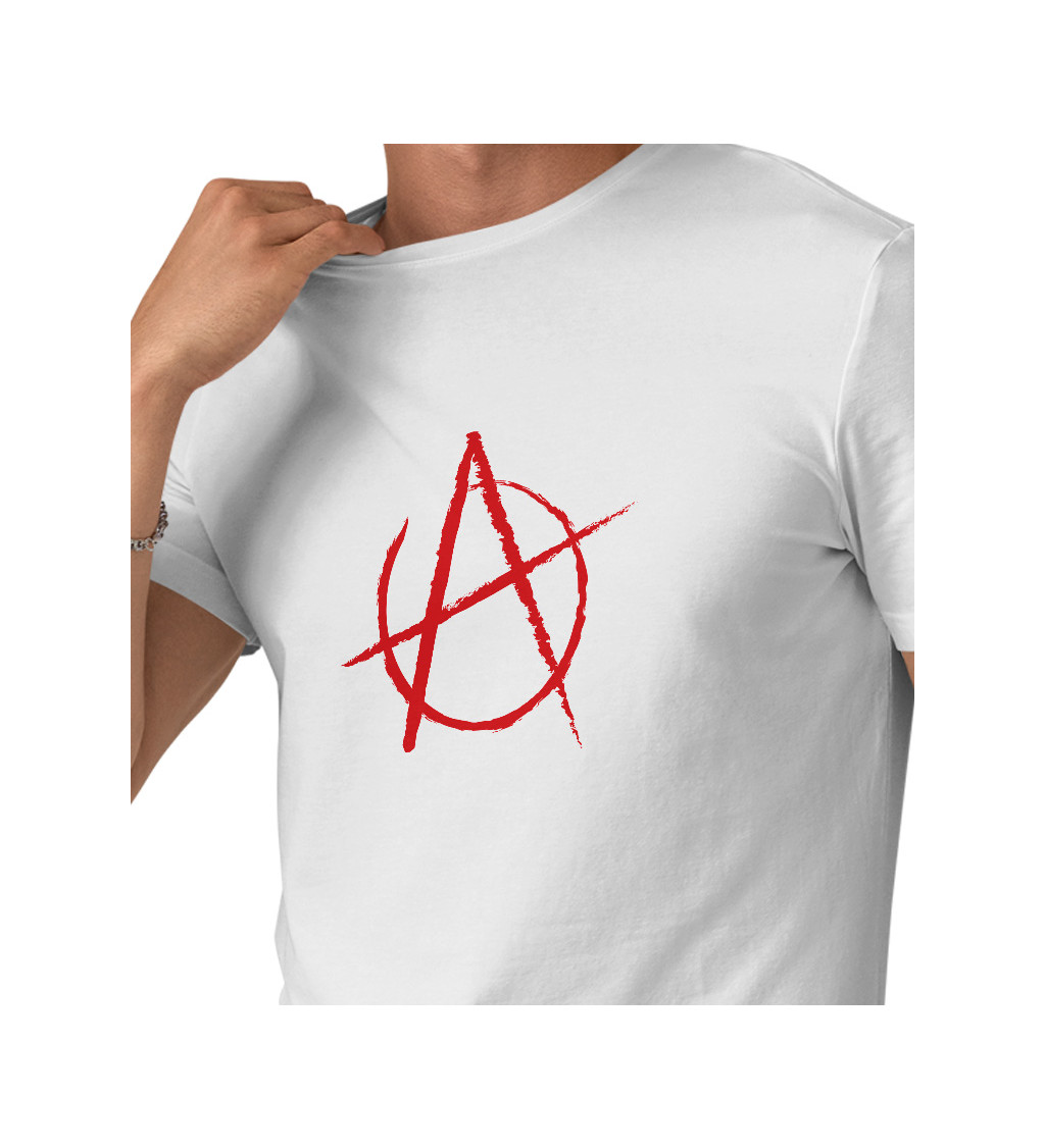 Pánske tričko biele - Anarchy 2