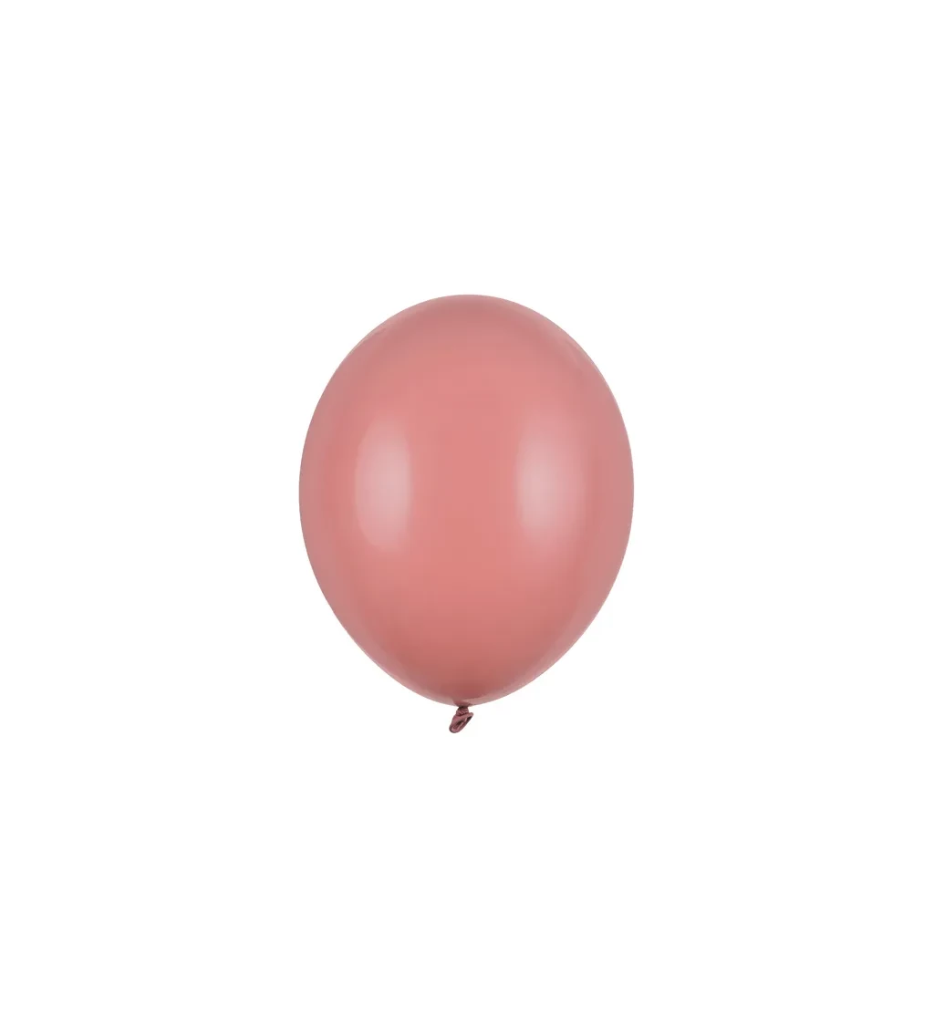 Pastelový balón - vínový - 10 ks