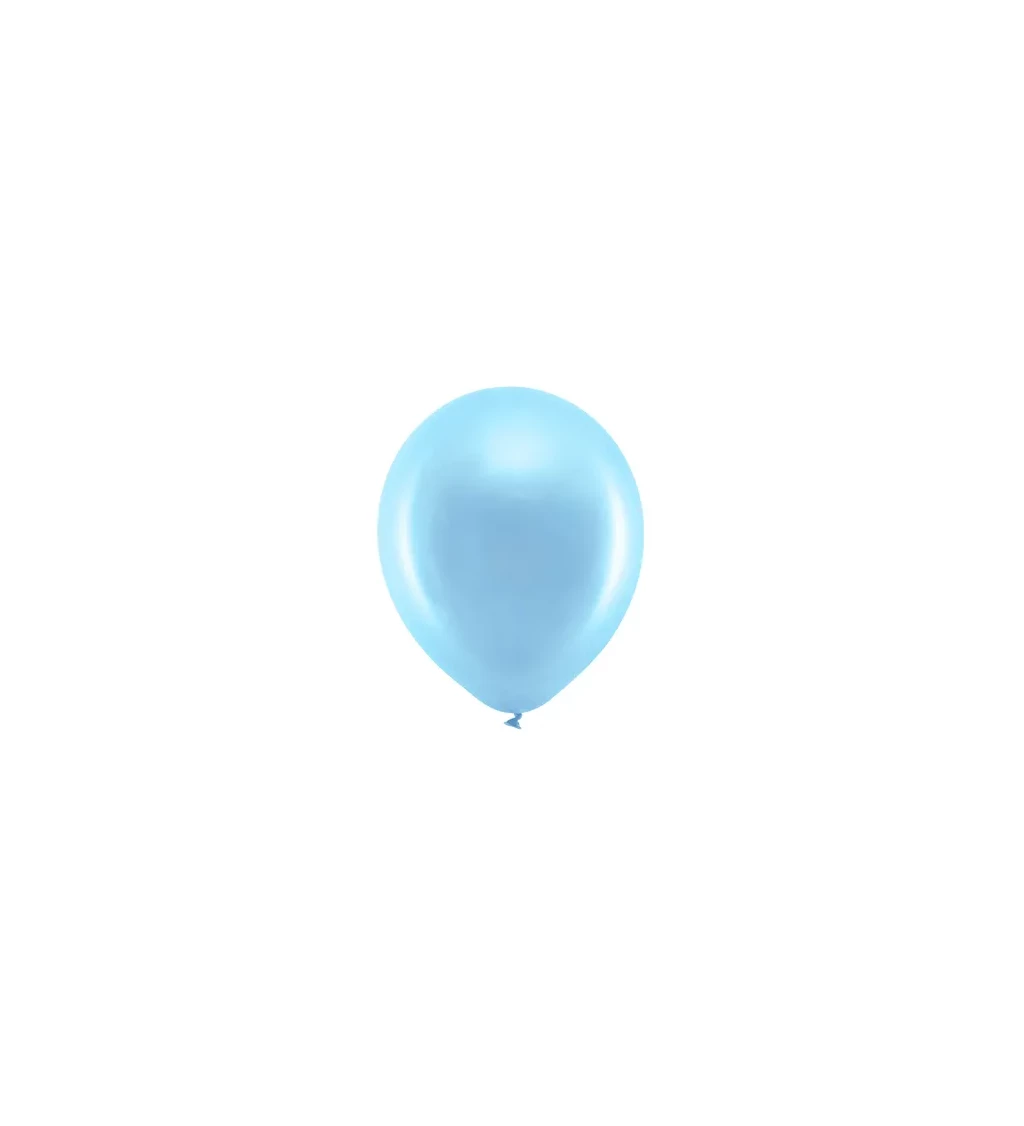 Rainbow balóny - modré, leské