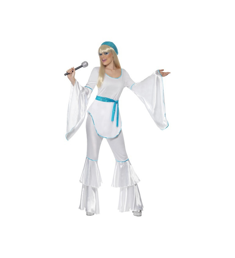Kostým "ABBA modrobiela - dámsky"