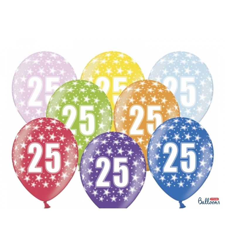 Farebný balón 25