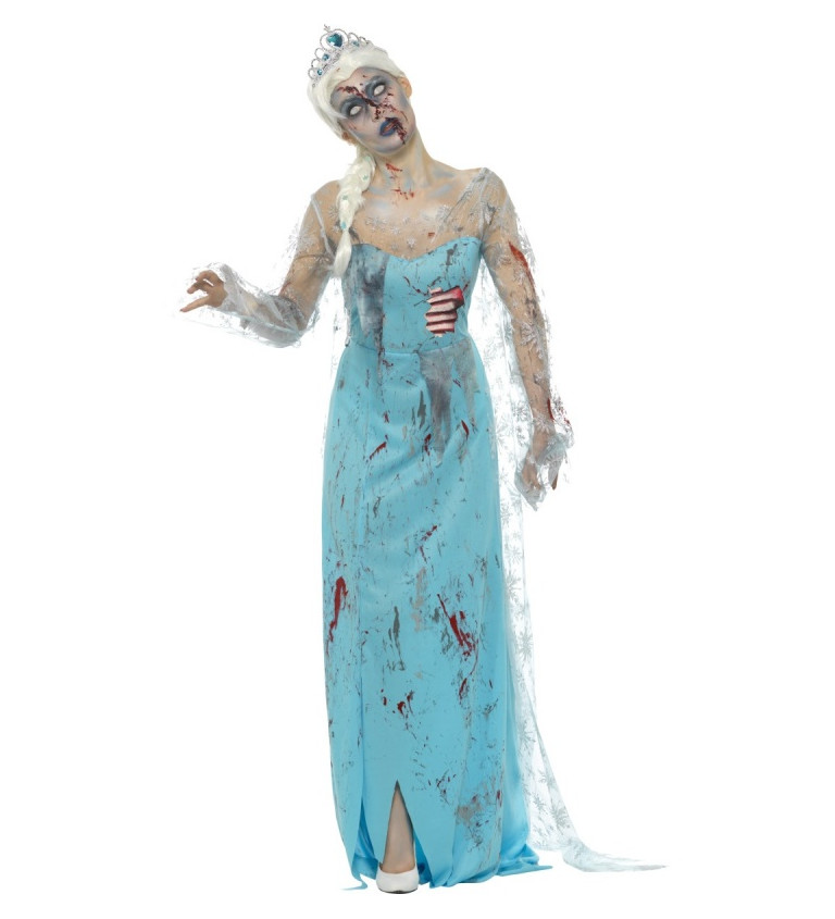 Kostým "Zombie Snehová kráľovná"