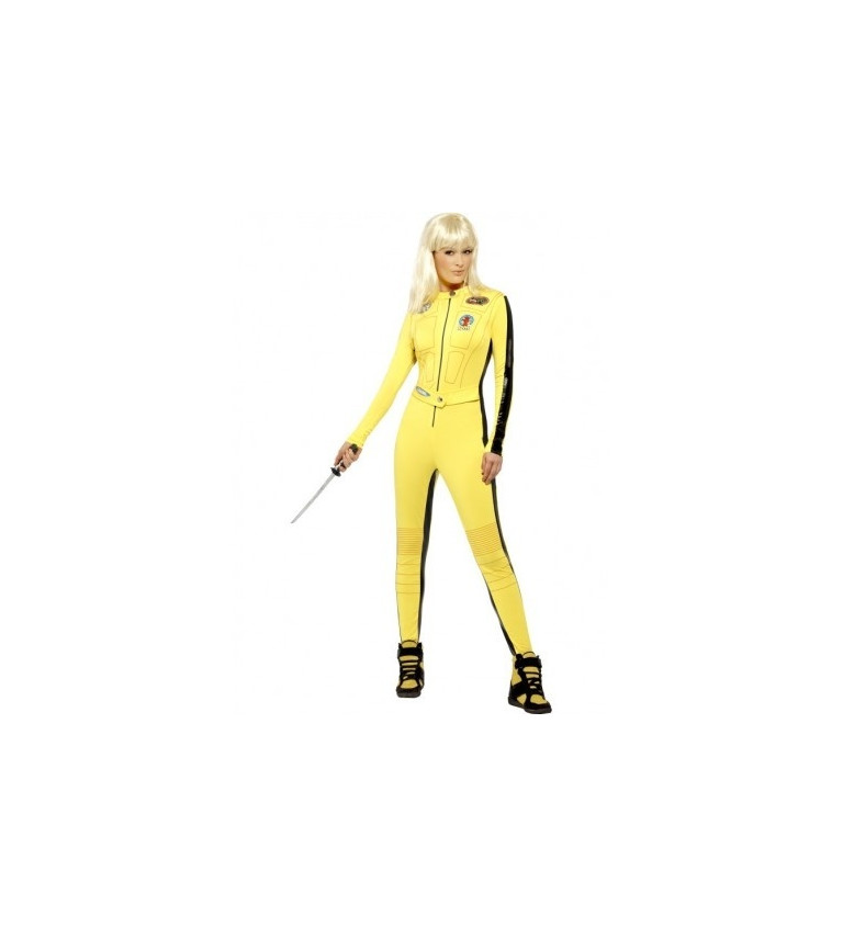 Kostým Kill Bill - žltá kombinéza
