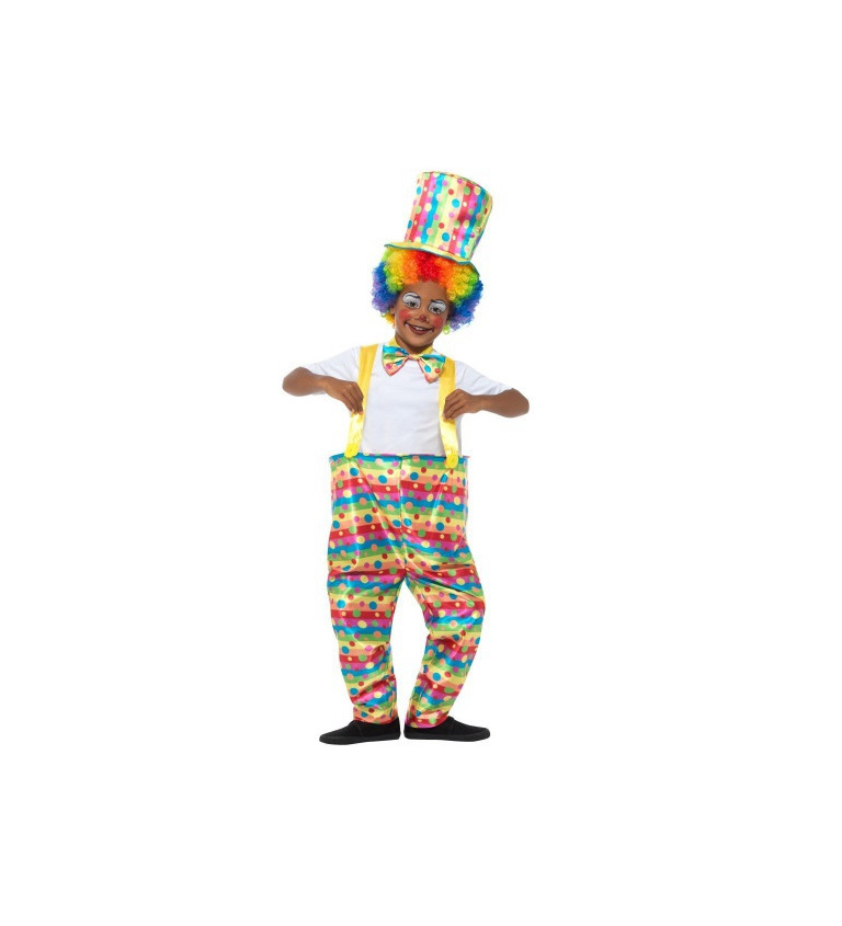 Detský kostým "Klaun s obručou"