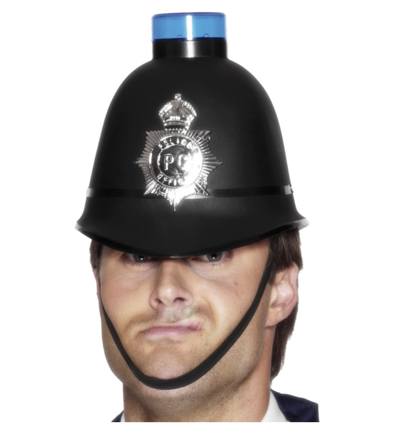 Policajná čiapka s majáčikom