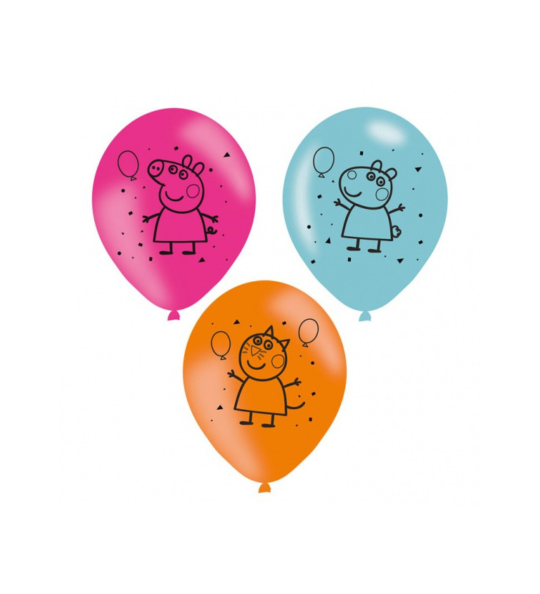 Sada latexových balónikov Pepa Pig