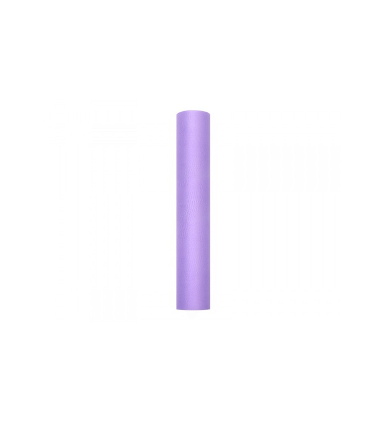 Dekoračný tyl - fialový 0,5 x 9 m