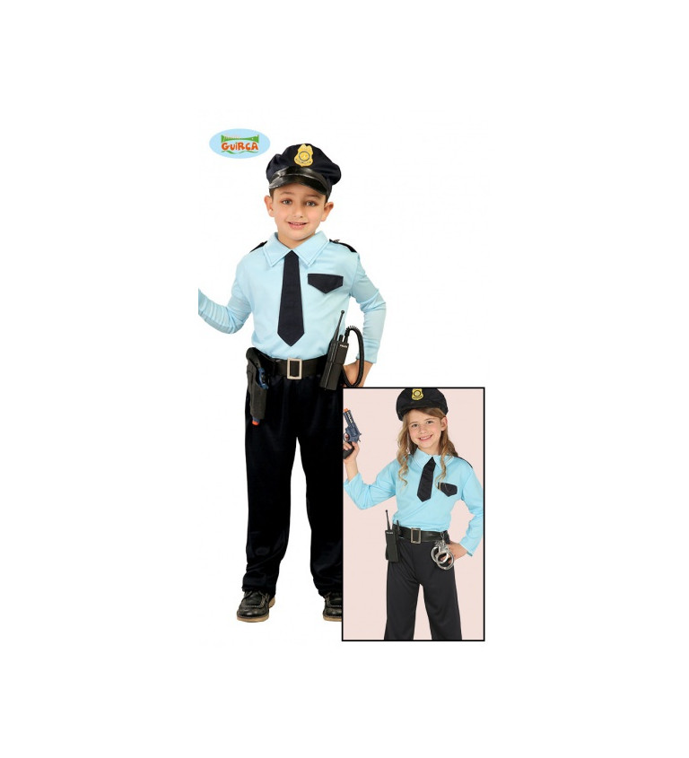Detský kostým Policajný dôstojník
