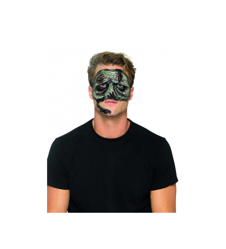 Maska Zombie - nalepovacia na tvár