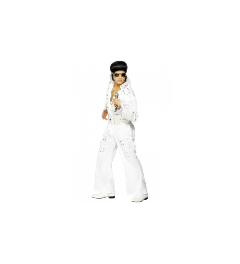 Kostým - Elvis biely
