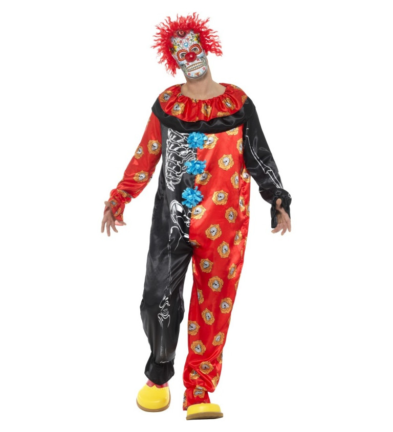 Kostým "Mexický klaun - Day of the Dead"