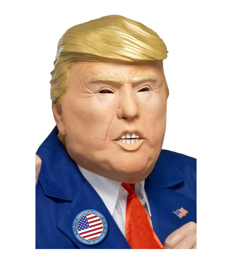 Latexová maska Donald Trump