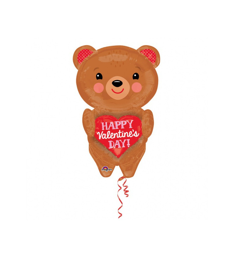Balónik "HVD Bear with Heart"