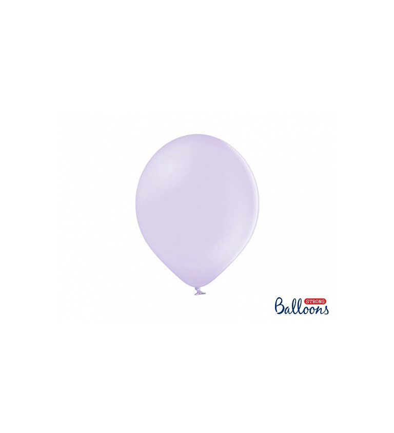 Pastelový balón - svetlofialový - 10 ks