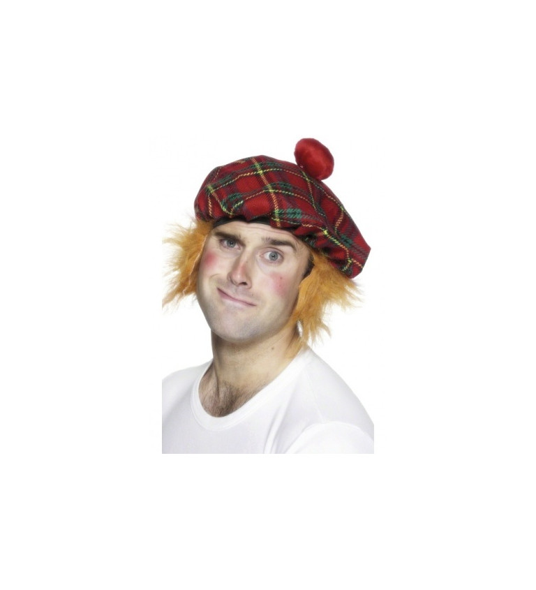 Škótska čiapka s vlasmi II
