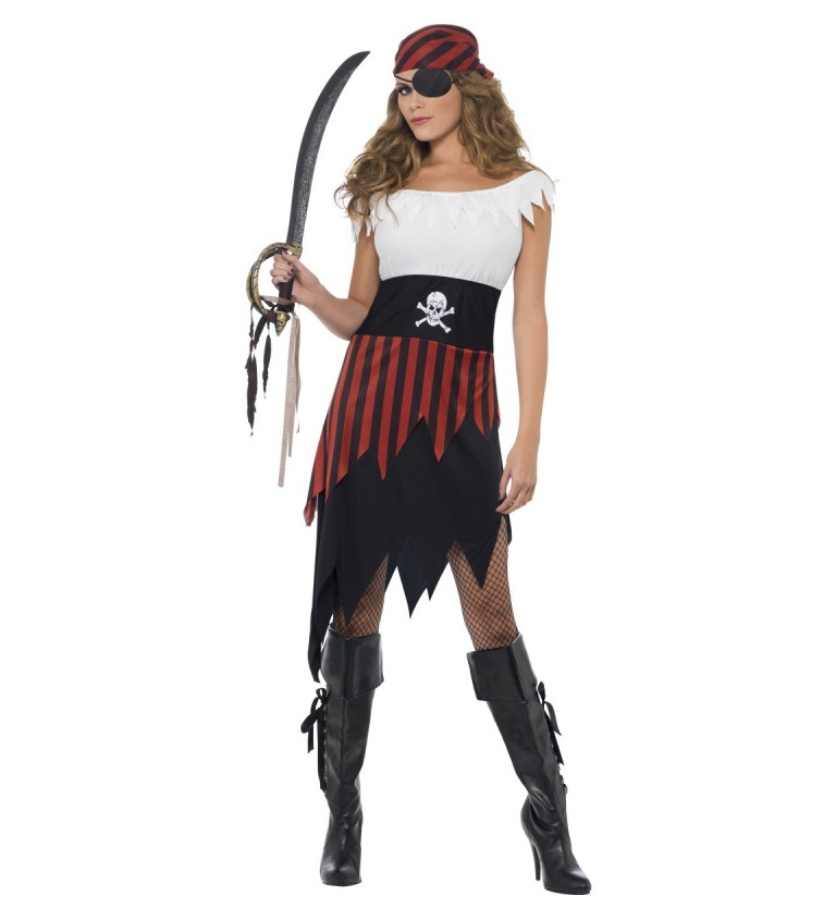 Kostým Pirátska bojovníčka