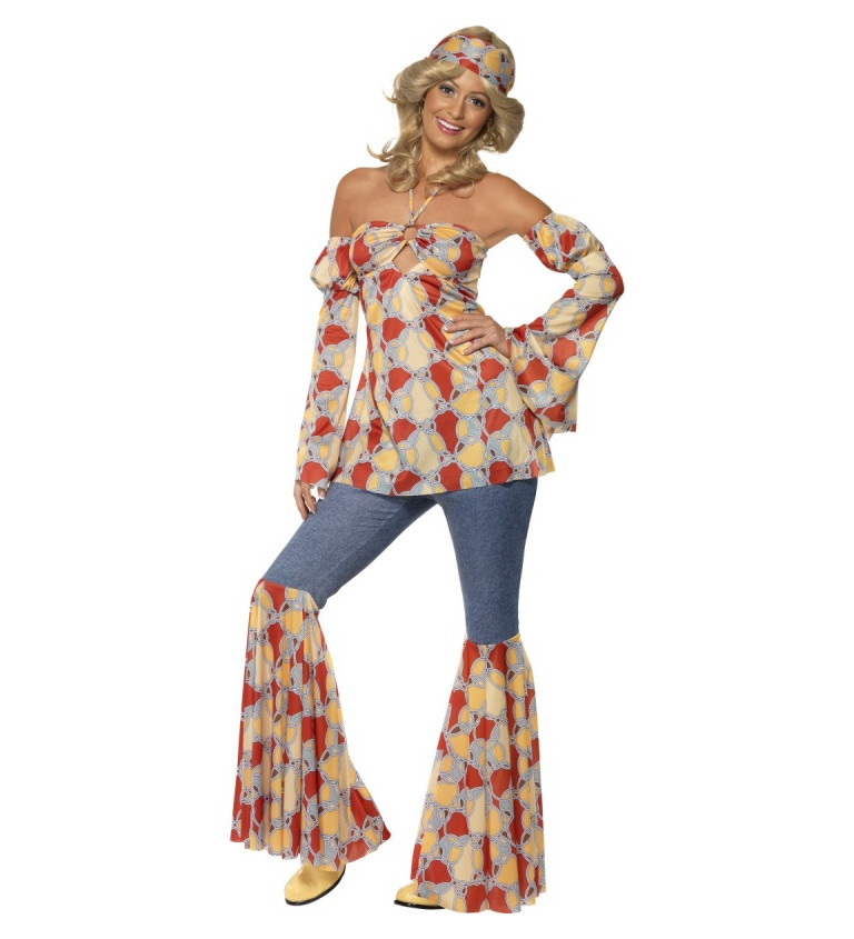 Kostým "Hippie dievča - nohavice II"