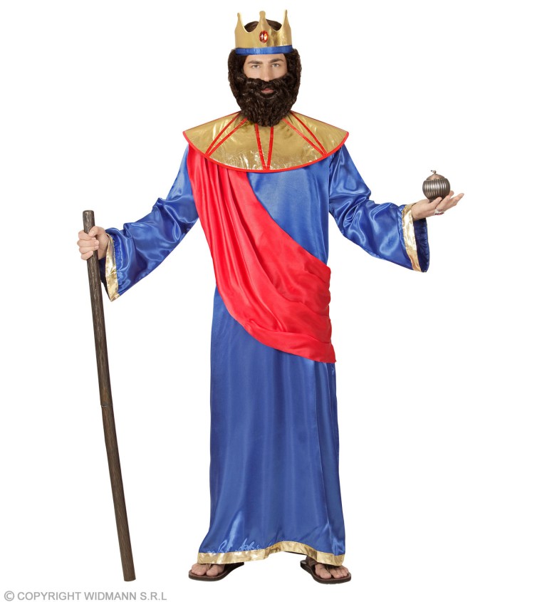 Kostým "Biblický kráľ" - modrý