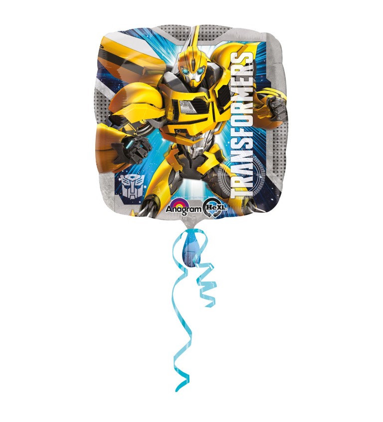 Balónik Transformers - štvorcový