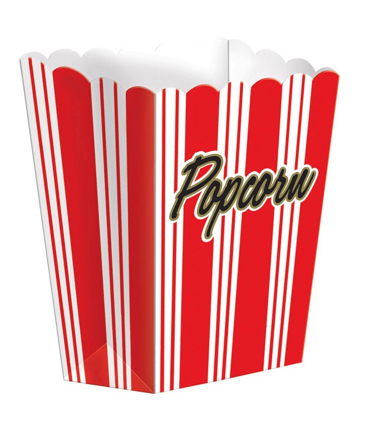 Krabička na Popcorn Hollywood - 8 ks