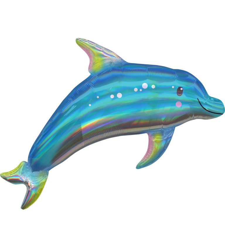 Fóliový balónik v tvare delfína