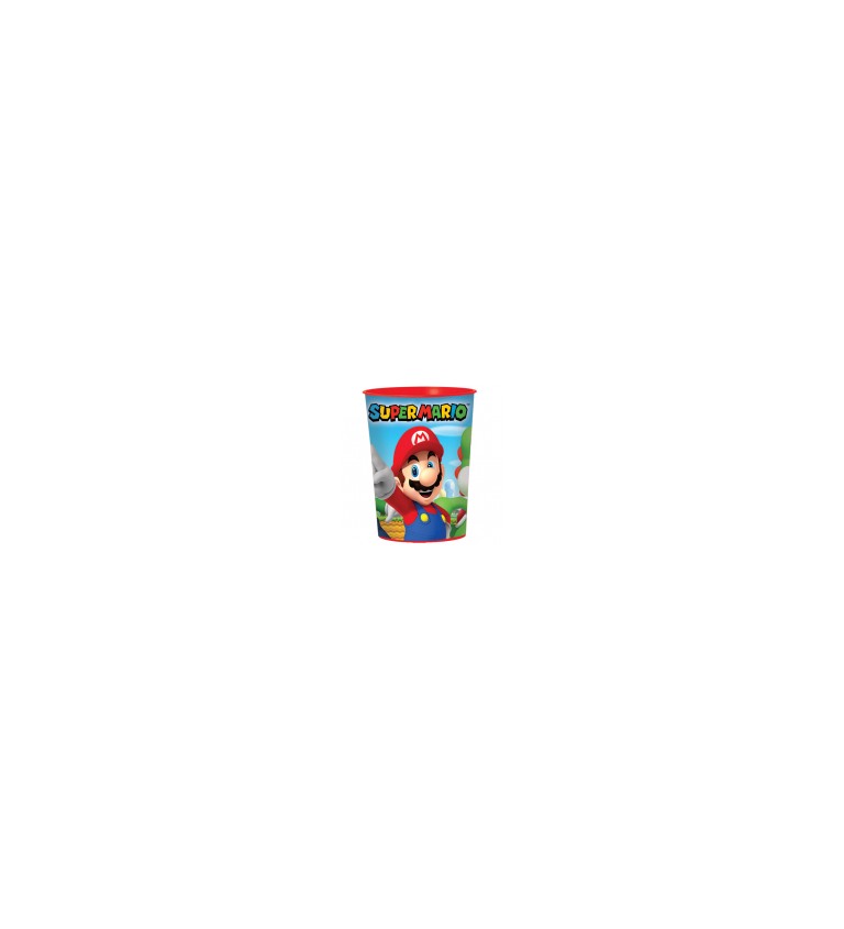 Plastový pohárik Super Mario
