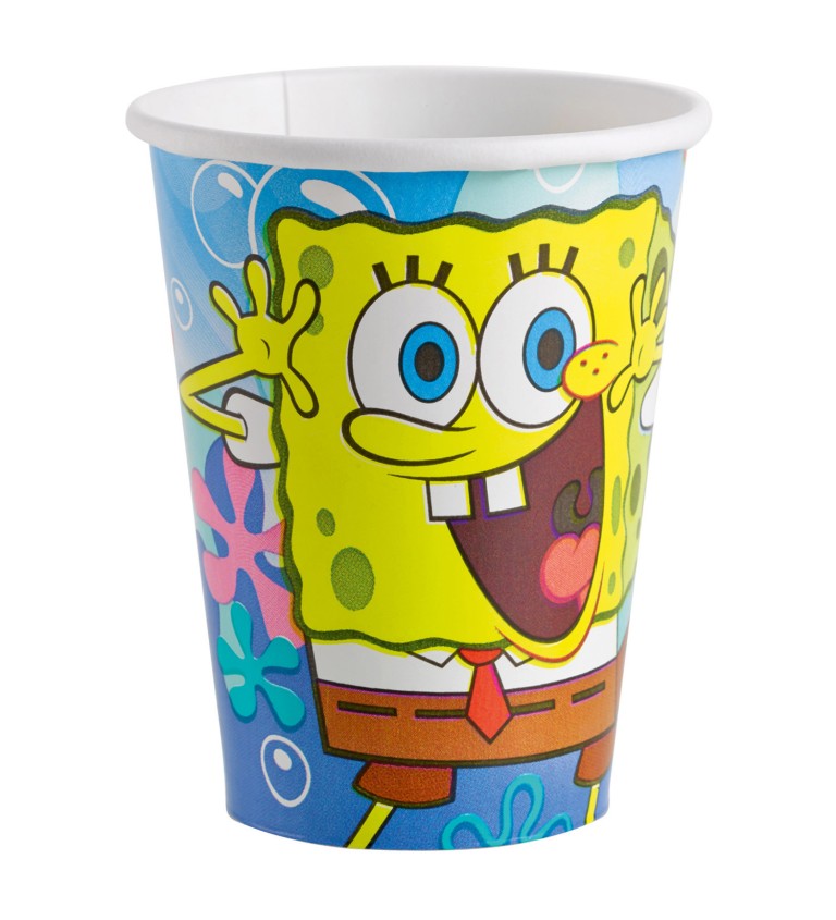 Pohárik Sponge Bob - 8 ks