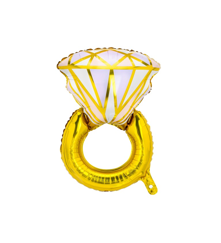 Fóliový balón v tvare prsteňa