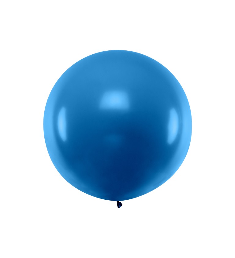 Veľký balón v tmavomodrej farbe