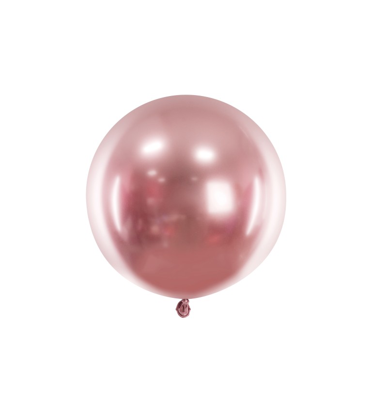 Okrúhly lesklý balón