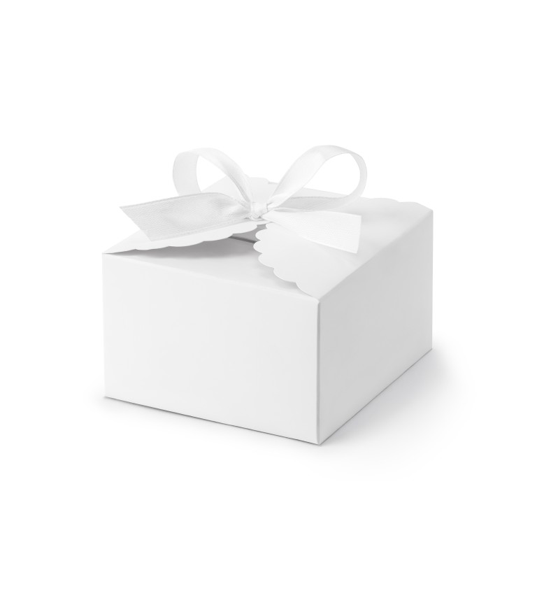 Darčeková krabička, biela