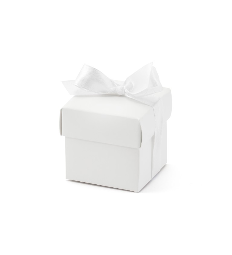 Darčeková krabička biela - 10 ks