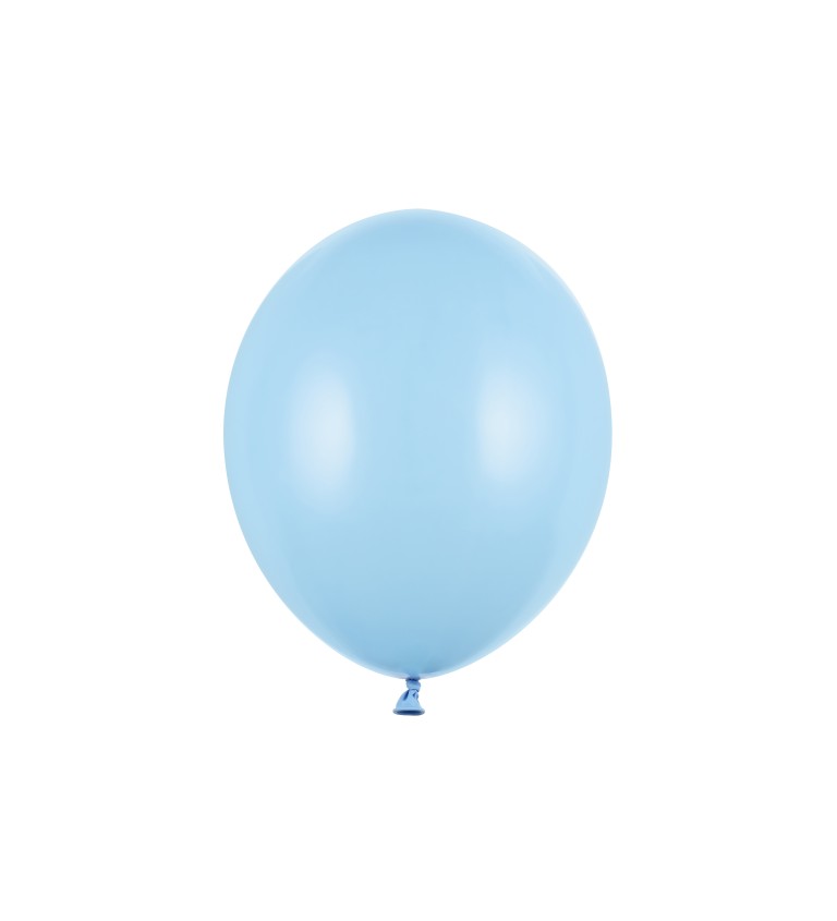 Pastelový balónik - svetlomodrý