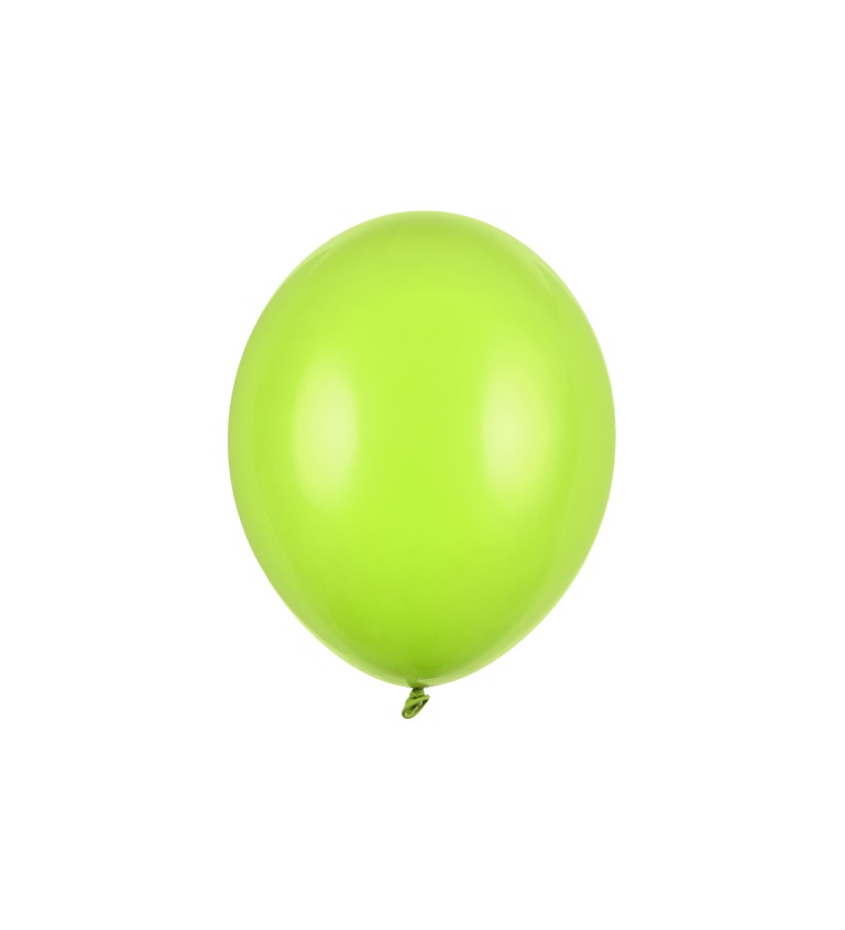 Pastelový balónik - svetlozelený