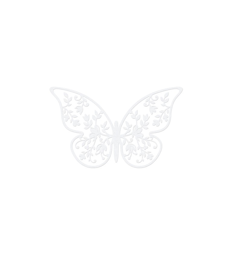 Papierové dekorácie Motýľ