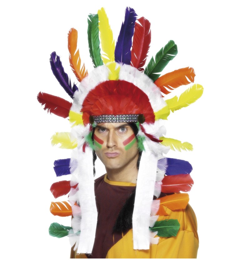 Indiánska čelenka - Náčelník