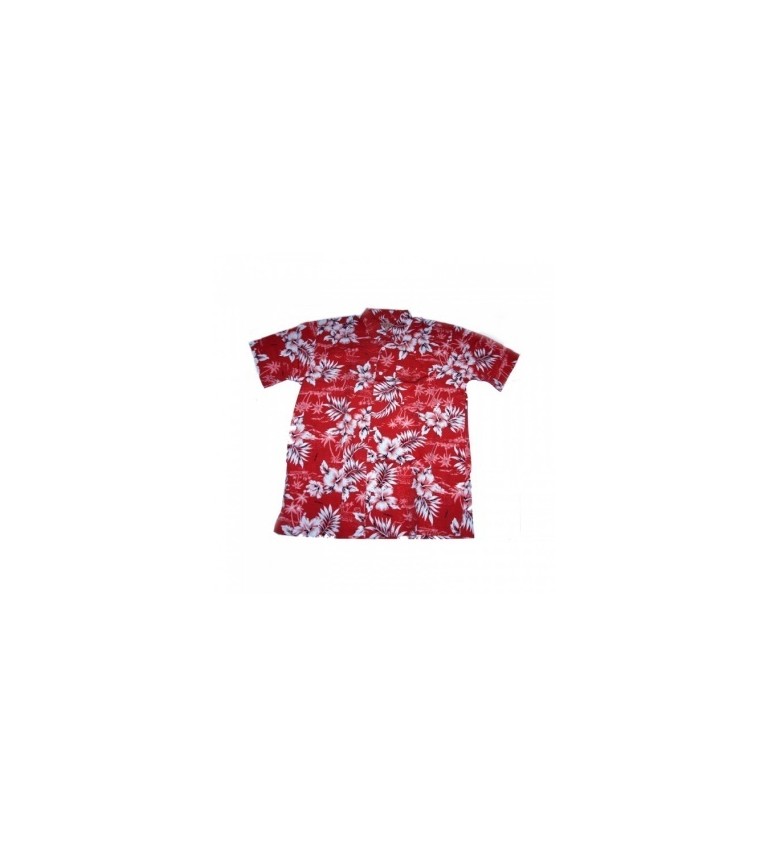 Havajská košeľa - červená