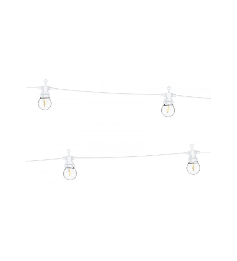 LED žiarovky IV biele