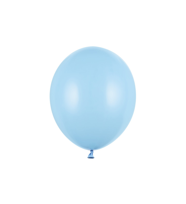 Pastelový balónik - svetlomodrý, 100 ks